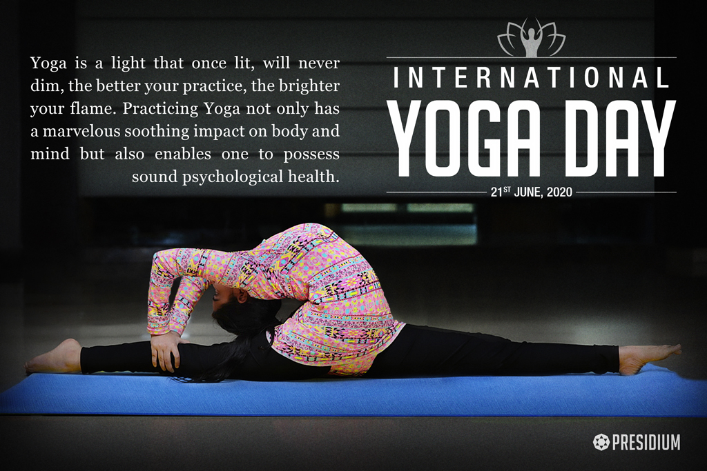WORLD YOGA DAY: MAY YOU SHINE WITH THE DISCIPLINE OF YOGA!